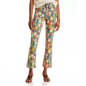 MOTHER The Insider Flood Jeans – Cosmic Blooms / Play Date – Size 26